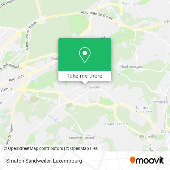 Smatch Sandweiler map