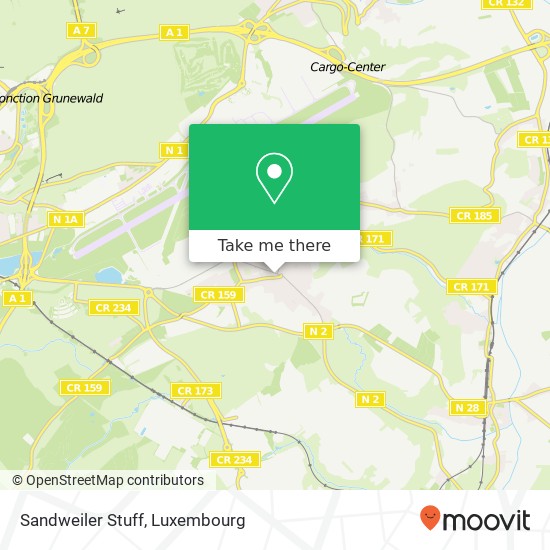 Sandweiler Stuff map