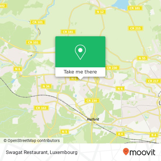 Swagat Restaurant map