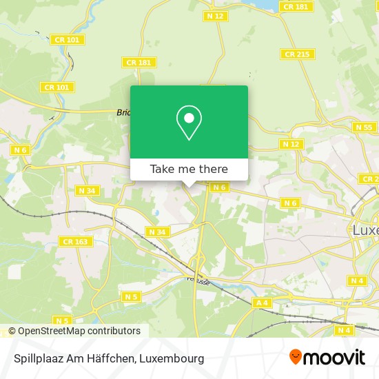 Spillplaaz Am Häffchen map
