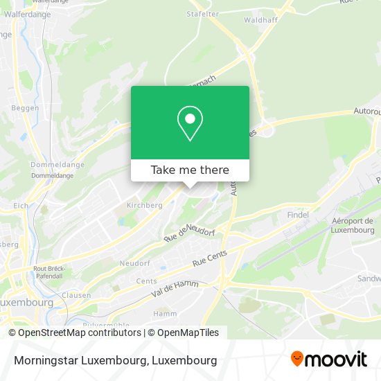 Morningstar Luxembourg map