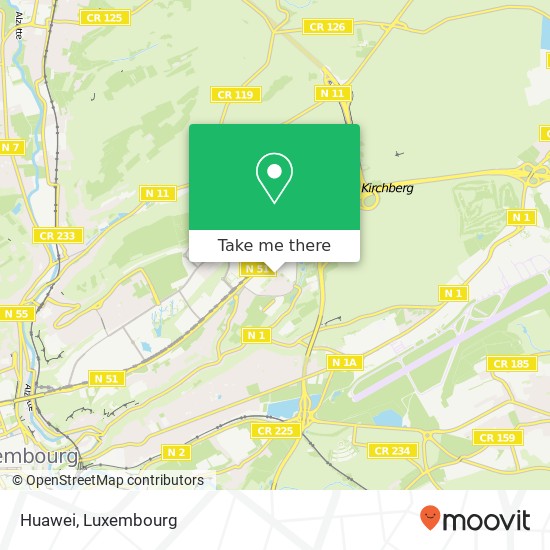 Huawei map