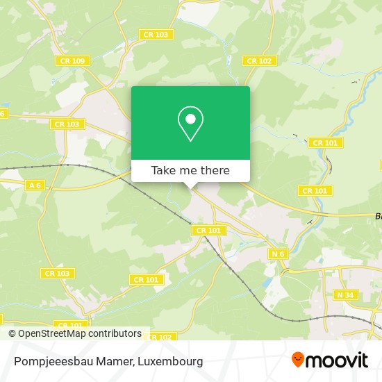 Pompjeeesbau Mamer map