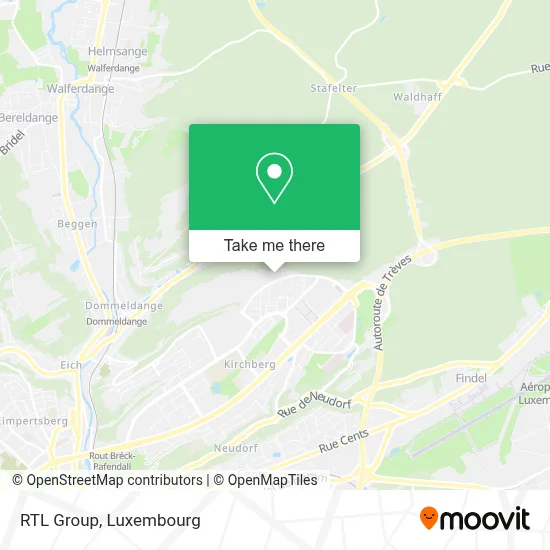 RTL Group map