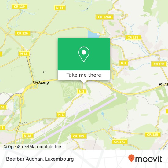 Beefbar Auchan map