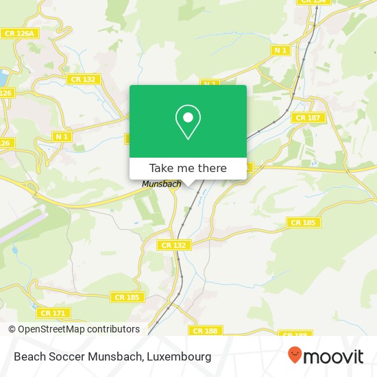 Beach Soccer Munsbach Karte