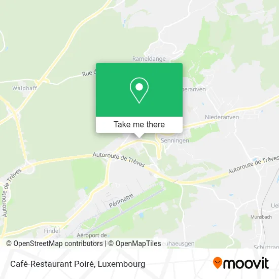 Café-Restaurant Poiré map