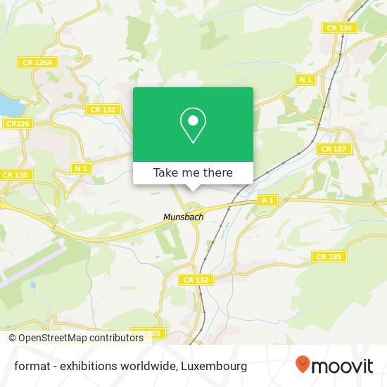 format - exhibitions worldwide map