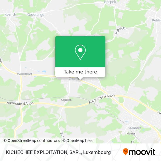 KICHECHEF EXPLOITATION, SARL map
