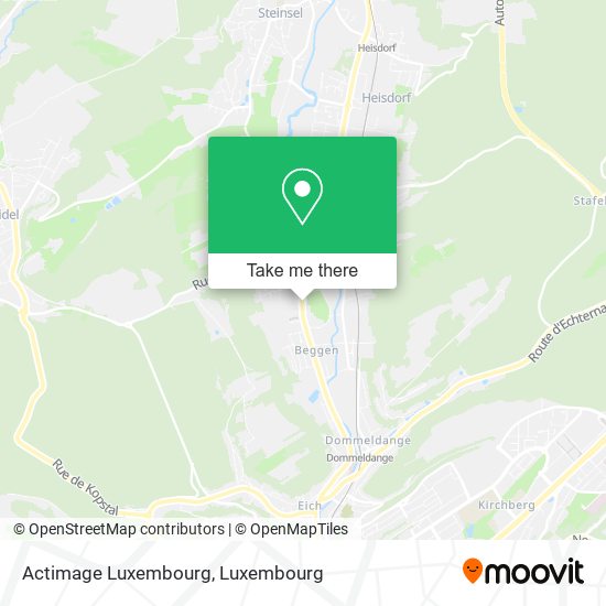 Actimage Luxembourg Karte