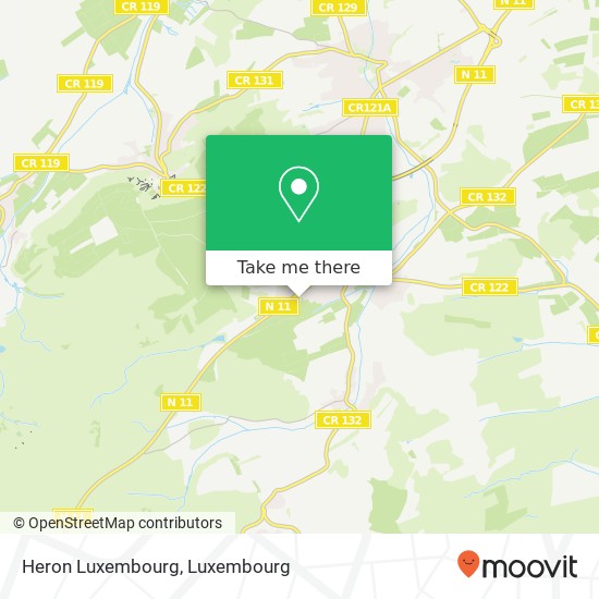 Heron Luxembourg map