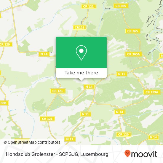 Hondsclub Grolenster - SCPGJG map