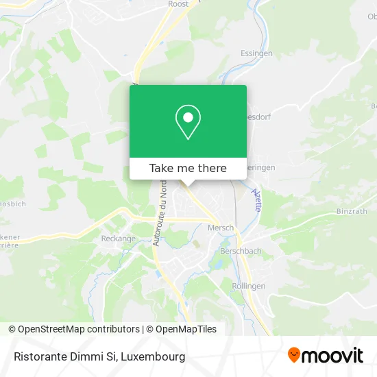 Ristorante Dimmi Si map