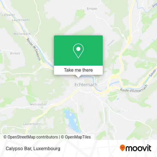 Calypso Bar map