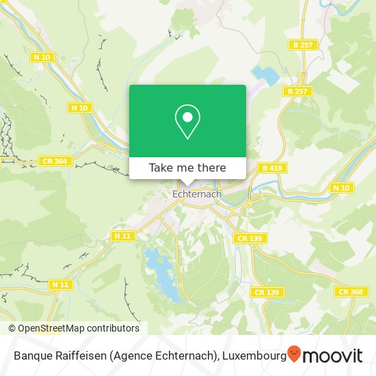 Banque Raiffeisen (Agence Echternach) map