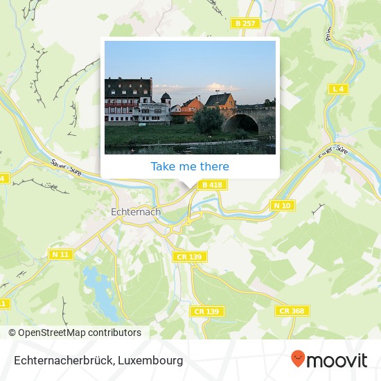 Echternacherbrück Karte
