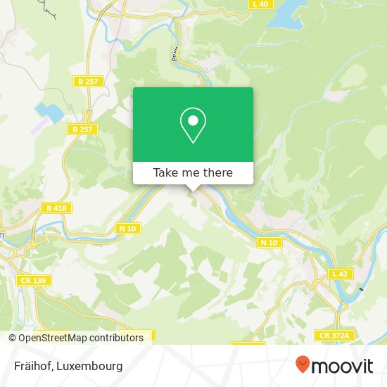 Fräihof map