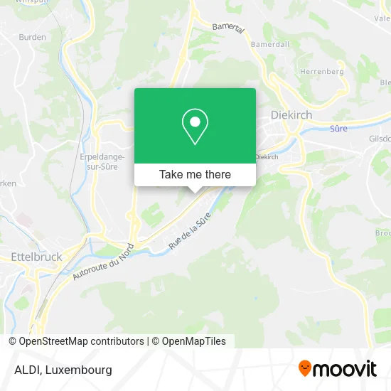 ALDI map