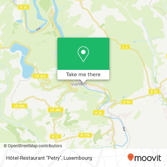 Hôtel-Restaurant "Petry" map