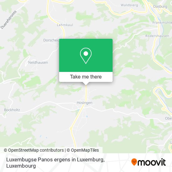 Luxembugse Panos ergens in Luxemburg map