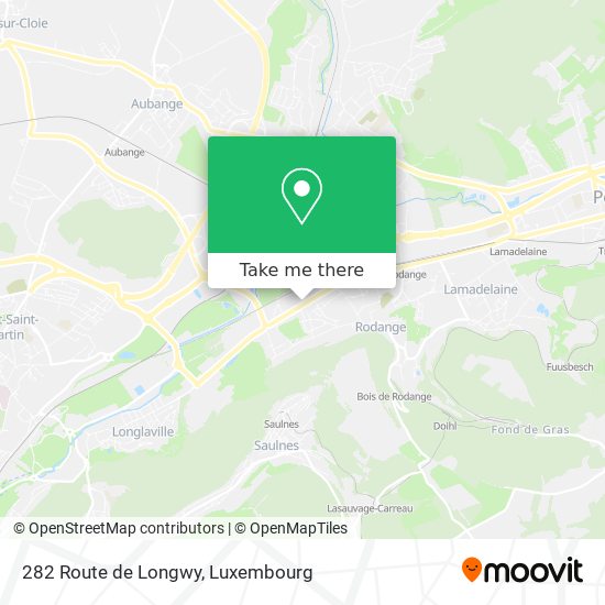 282 Route de Longwy map