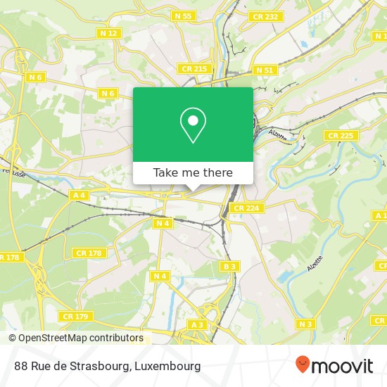 88 Rue de Strasbourg map