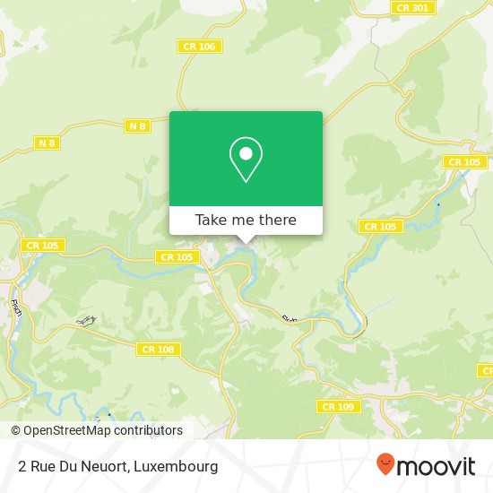 2 Rue Du Neuort map