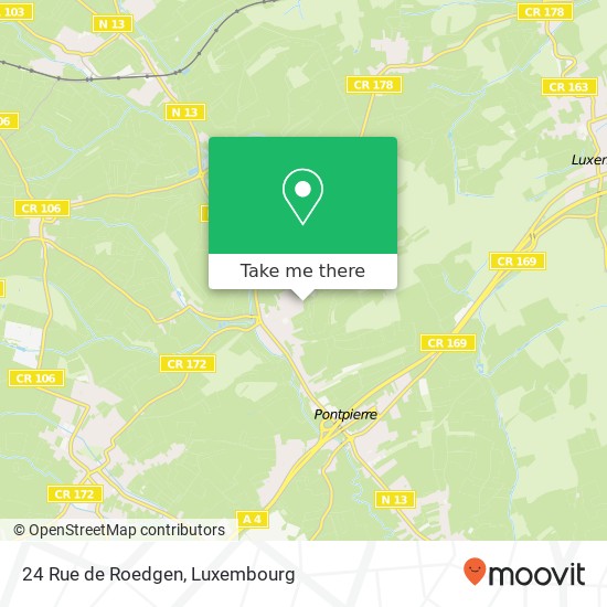 24 Rue de Roedgen map
