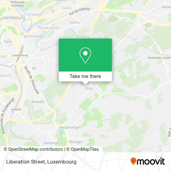 Rue de la Libération map