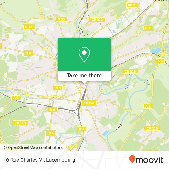 6 Rue Charles VI map