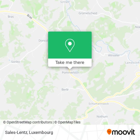 Sales-Lentz map