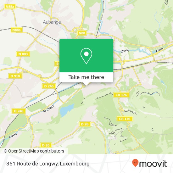 351 Route de Longwy map