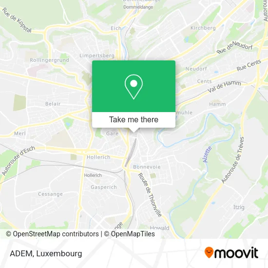 ADEM map