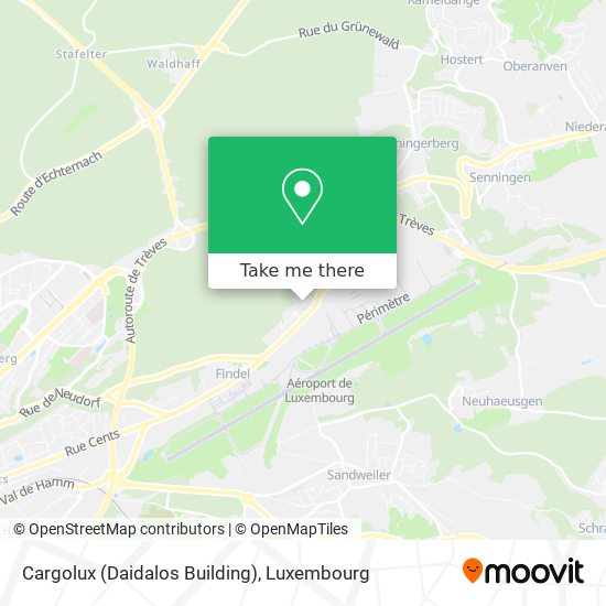 Cargolux (Daidalos Building) map