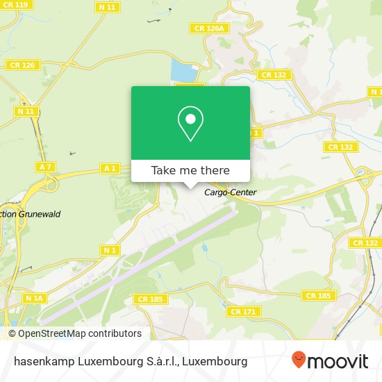 hasenkamp Luxembourg S.à.r.l. map