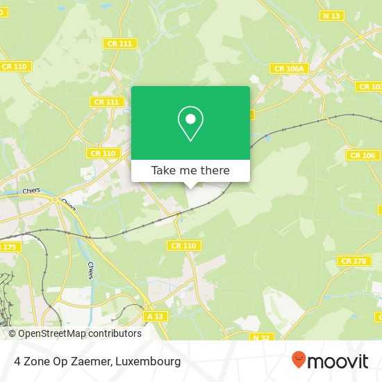 4 Zone Op Zaemer map