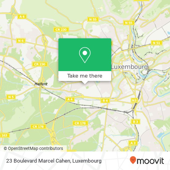23 Boulevard Marcel Cahen map