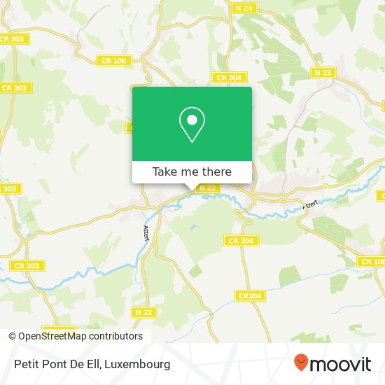 Petit Pont De Ell map