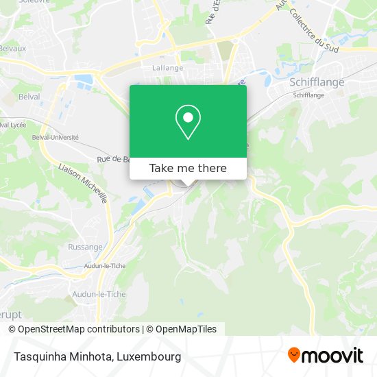 Tasquinha Minhota map