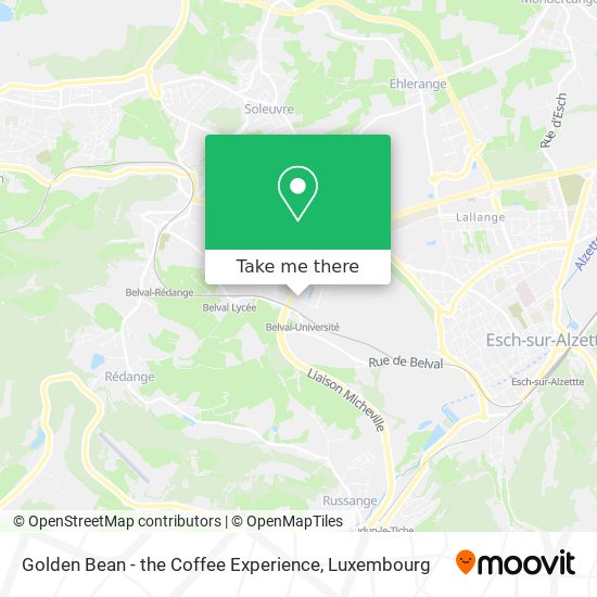 Golden Bean - the Coffee Experience Karte