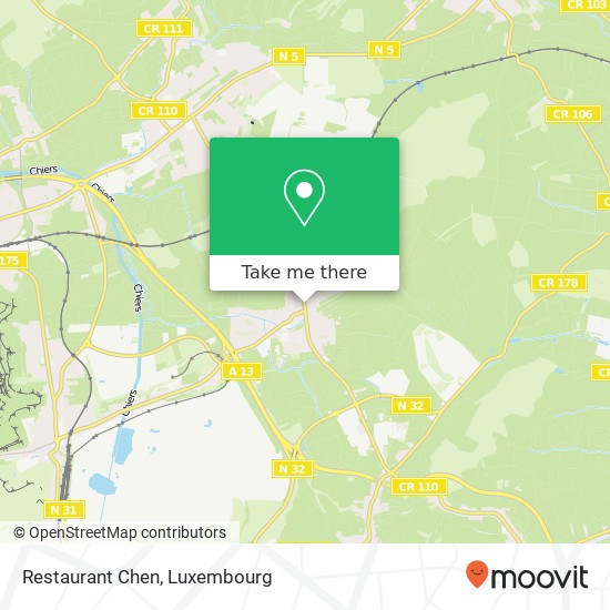 Restaurant Chen, 1, Rue de Limpach 4986 Sanem Karte