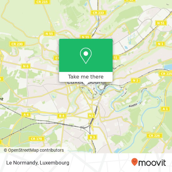Le Normandy, 29, Boulevard Franklin D. Roosevelt 2450 Luxembourg map