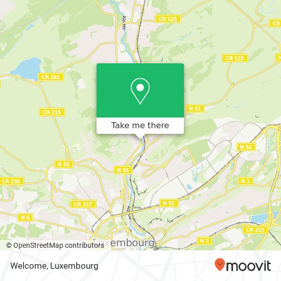 Welcome, 14, Rue de Beggen 1220 Luxembourg map