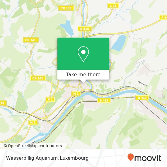 Wasserbillig Aquarium, Rue des Pépinières 6645 Mertert Luxembourg map