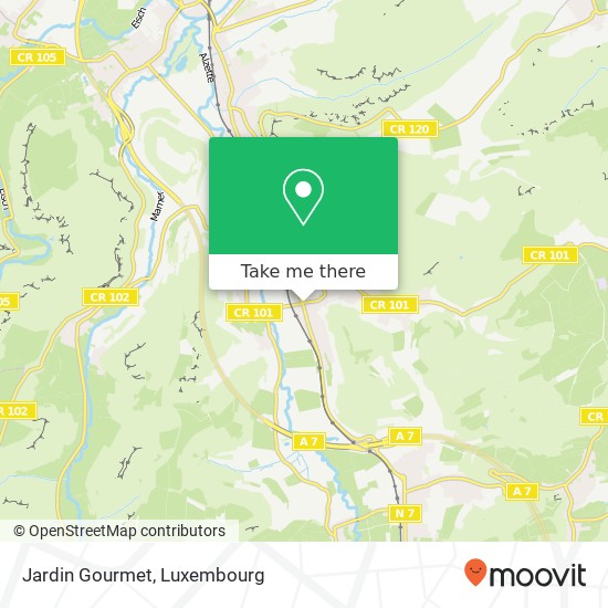 Jardin Gourmet, 2, Route Principale 7450 Lintgen map