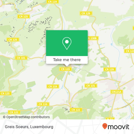 Greis Soeurs map