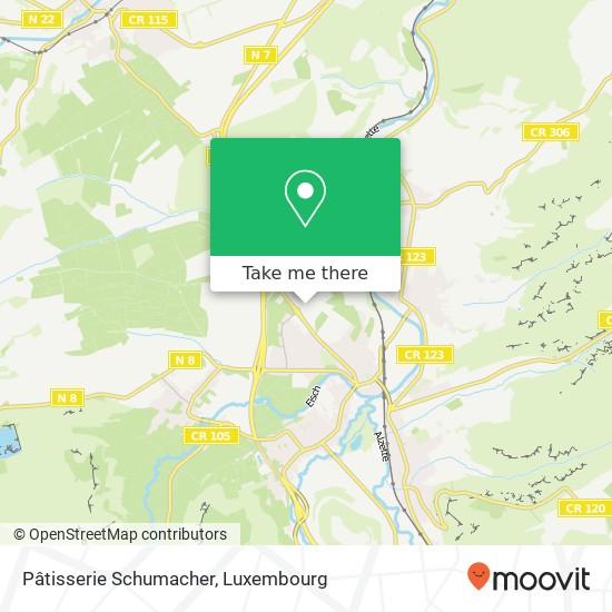 Pâtisserie Schumacher, 7520 Mersch map