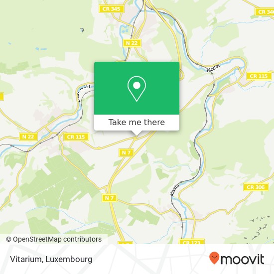 Vitarium, Route de Luxembourg 7759 Bissen Karte