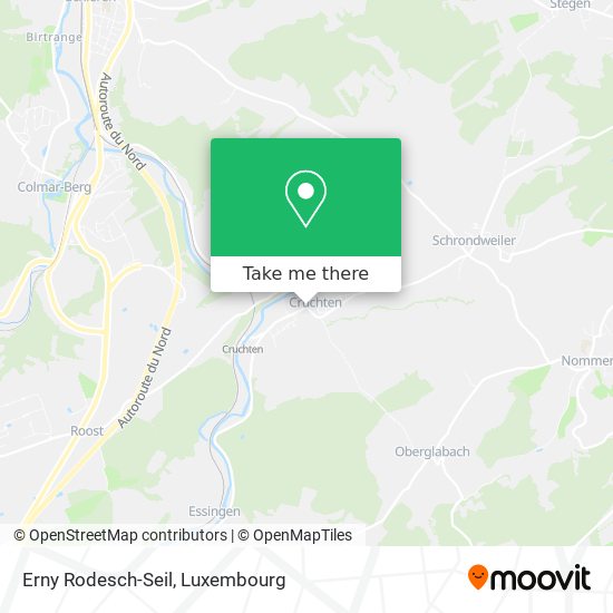 Erny Rodesch-Seil map