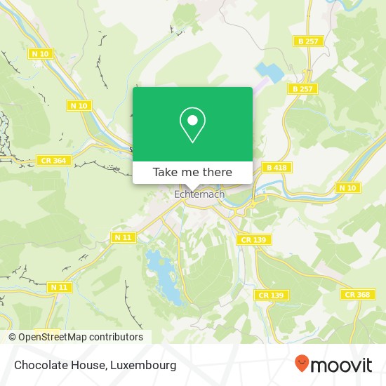 Chocolate House, 21, Place du Marché 6460 Echternach map